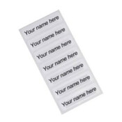 50 Iron on Name Tapes